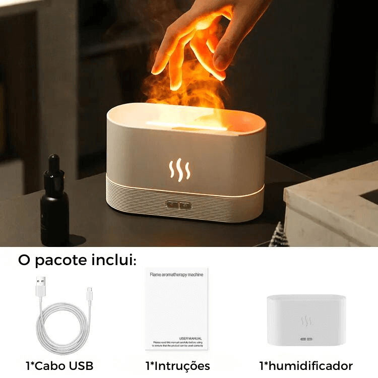 AromaIluma 2.0 🧘‍♀️ - Difusor de aroma com luz LED