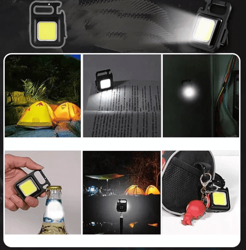 MINI LANTERNA LED MULTI-USOS PORTÁTIL 2.0 🔦🔋 - 🎁 PT ONLINE STORE 